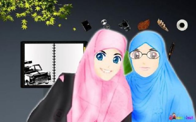 Beberapa Motif Wanita Memakai Jilbab