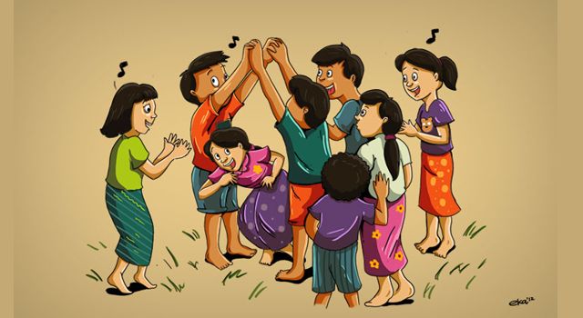 Permainan Tradisional Salah Satu Sarana Melatih Anak Bersosialisasi