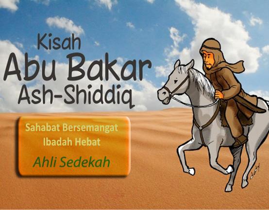 Abu Bakar Ash Shiddiq R.A., Ahli Sedekah